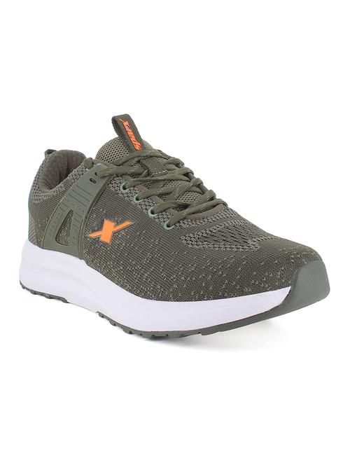green solid lace up sport shoe - 19910926 - Very Small Image - 1