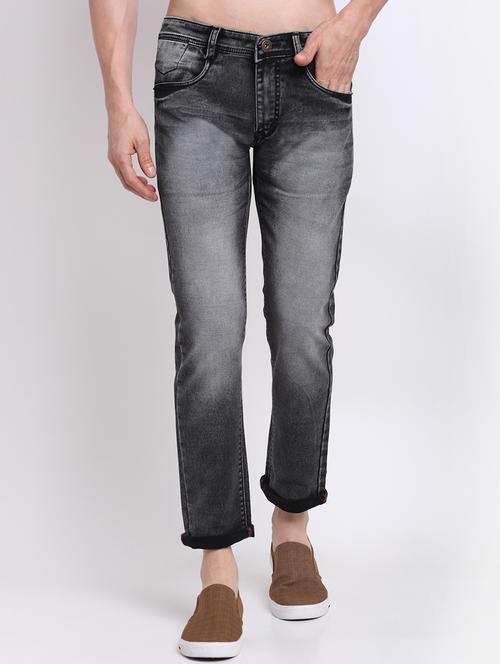 mens slim fit plain jeans - 19911399 - Very Small Image - 1