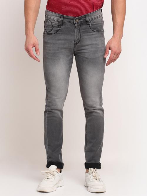 mens slim fit plain jeans - 19911414 - Very Small Image - 1