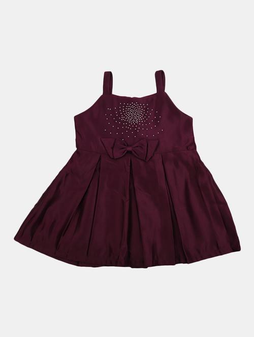 girls shoulder strap sleeveless frock - 19912850 - Very Small Image - 1