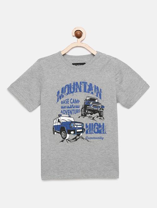 boys printed cotton t-shirt - 19914452 - Very Small Image - 1