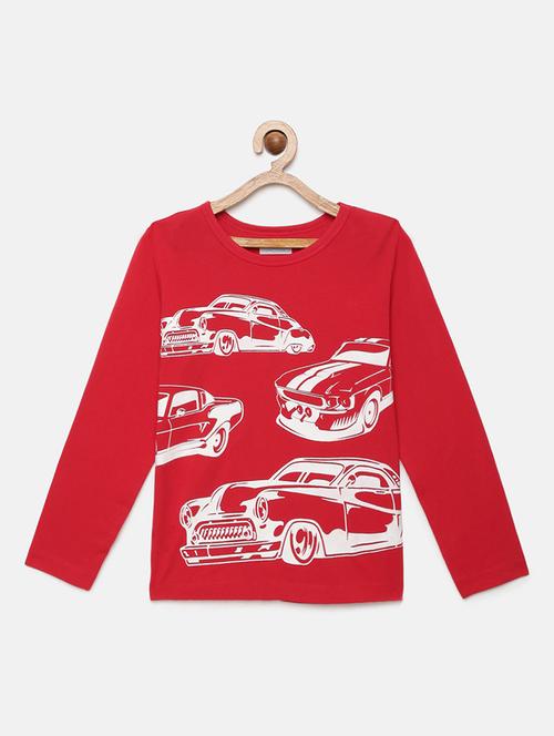 boys printed cotton t-shirt - 19914537 - Very Small Image - 1