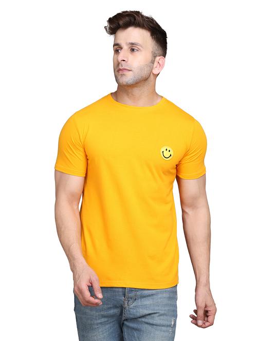 round neck solid regular t-shirt - 19915550 - Very Small Image - 1