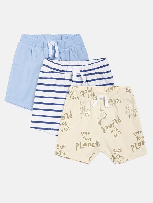 pack of 3 cotton shorts - 19915726 - Very Small Image - 1