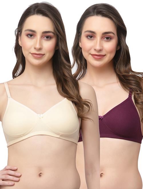 pack of 2 solid backless bra - 19915919 - Very Small Image - 1