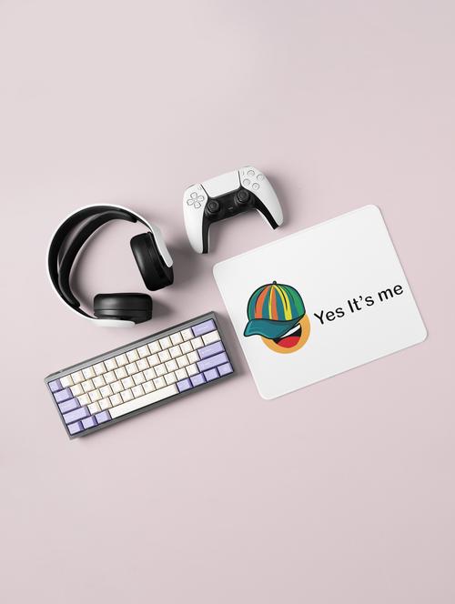 yes, its me emoji - emoji printed mousepad for emoji lovers(20cm x 18cm) - 19918428 - Very Small Image - 1