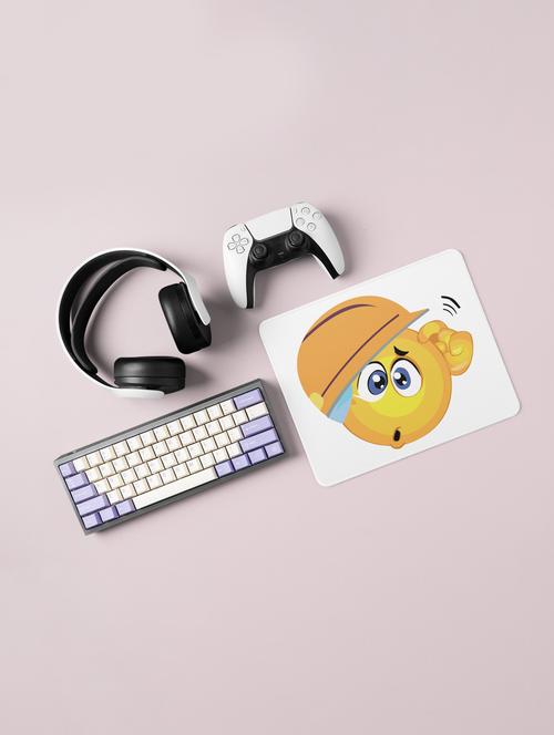 engineer emoji- emoji printed mousepad for emoji lovers(20cm x 18cm) - 19918454 - Very Small Image - 1
