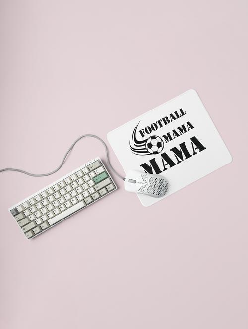 football mama- printed mousepad (20cm x 18cm) - 19918517 - Very Small Image - 1