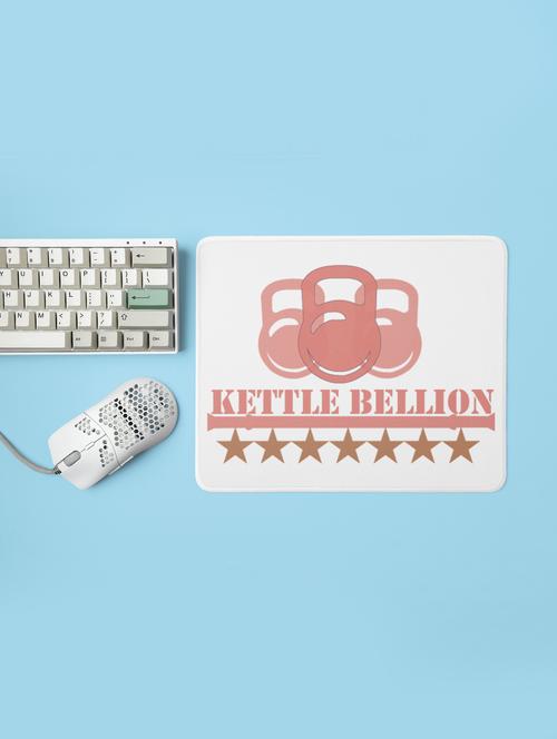 kettle bellion - printed mousepad (20cm x 18cm) - 19918664 - Very Small Image - 1