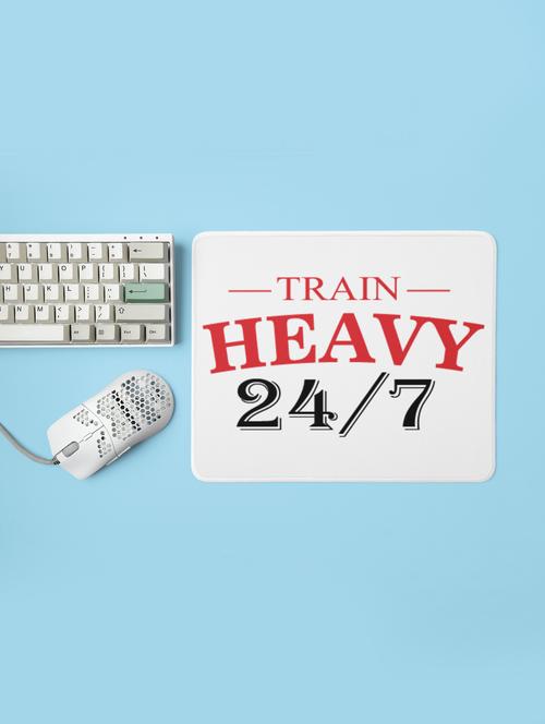 train heavy - printed mousepad (20cm x 18cm) - 19918693 - Very Small Image - 1