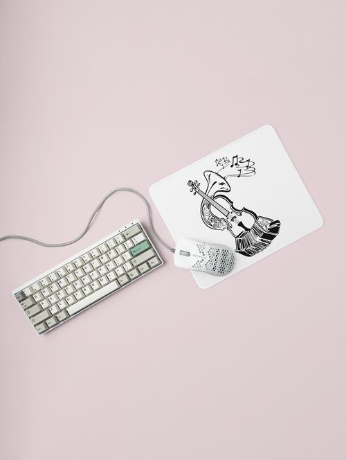musical instrument - printed mousepads for music lovers (20cm x 18cm) - 19918698 - Very Small Image - 1