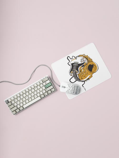 guitar printed mousepads for music lovers (20cm x 18cm) - 19918703 - Very Small Image - 1