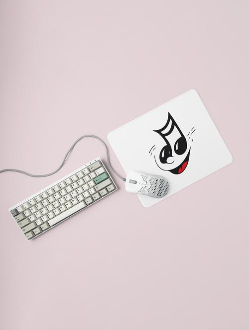 eighth node ( music node ) printed mousepads for music lovers (20cm x 18cm) - 19918722 - Very Small Image - 1