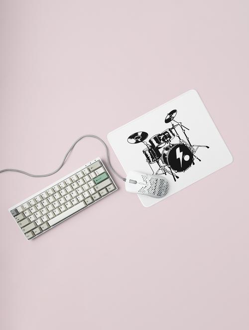 durm set printed mousepads for music lovers (20cm x 18cm) - 19918734 - Very Small Image - 1