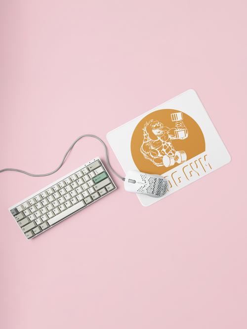 dog gym -printed mousepads for pet lovers(20cm x 18cm) - 19918755 - Very Small Image - 1