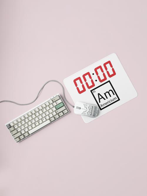 zero:zero am - printed mousepads for mathematics lovers(20cm x 18cm) - 19918852 - Very Small Image - 1