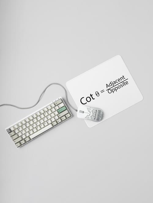 cot ?=adjacent/opposite - printed mousepads for mathematics lovers(20cm x 18cm) - 19918875 - Very Small Image - 1