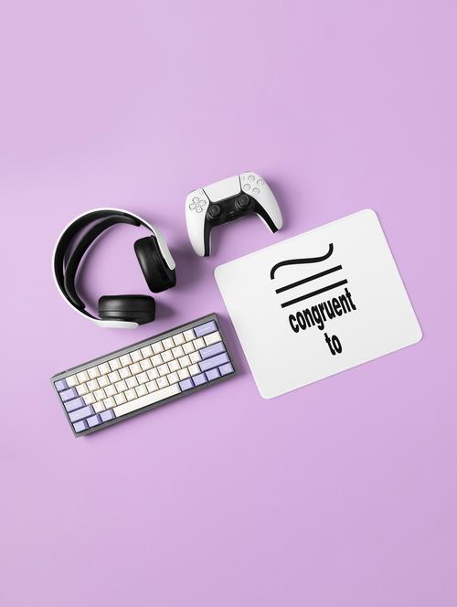 congruent to - printed mousepads for mathematics lovers(20cm x 18cm) - 19918913 - Very Small Image - 1