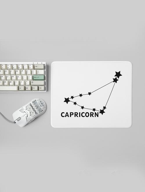 capricorn stars - zodiac sign printed mousepads for astrology lovers(20cm x 18cm) - 19918940 - Very Small Image - 1