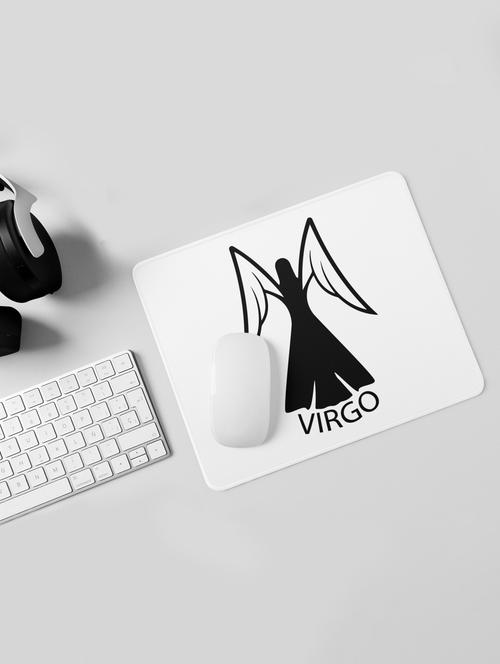 virgo, symbol - zodiac sign printed mousepads for astrology lovers(20cm x 18cm) - 19918953 - Very Small Image - 1