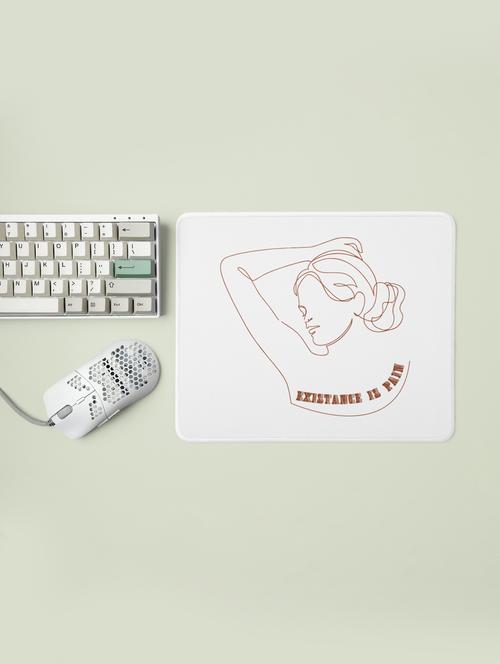 existance is pain - designable printed mousepads(20cm x 18cm) - 19918989 - Very Small Image - 1