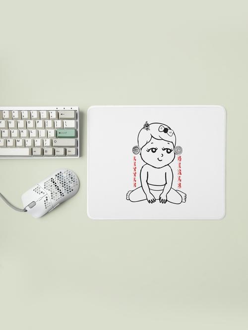 little girls - designable printed mousepads(20cm x 18cm) - 19918997 - Very Small Image - 1