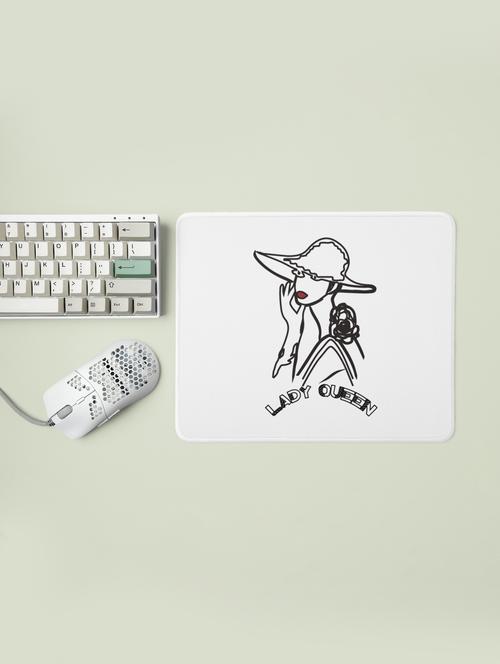 lady queen- designable printed mousepads(20cm x 18cm) - 19919000 - Very Small Image - 1