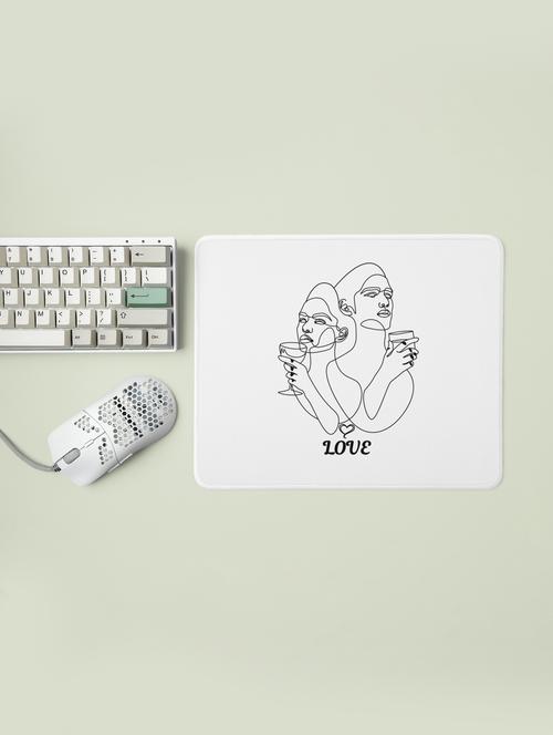 love in drink - designable printed mousepads(20cm x 18cm) - 19919011 - Very Small Image - 1