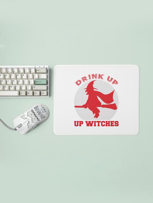 drink up witches, flying witch -halloween theme mousepads - 19919046 - Very Small Image - 1