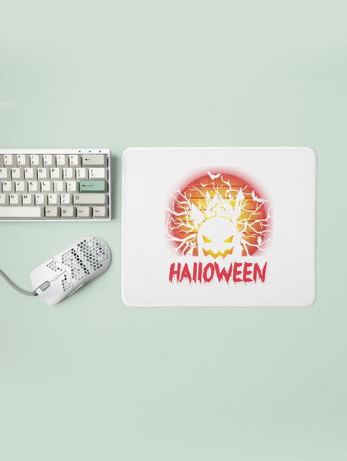 halloween red text-white ghost -halloween theme mousepads - 19919085 - Very Small Image - 1