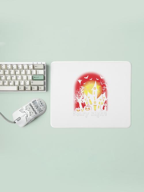 halloween scary illustration -hunted house-halloween theme mousepads - 19919088 - Very Small Image - 1