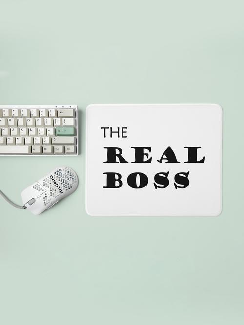 the real boss -printed mousepads(20cm x 18cm) - 19919134 - Very Small Image - 1