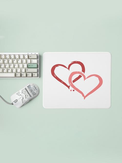 heart-printed mousepads(20cm x 18cm) - 19919154 - Very Small Image - 1