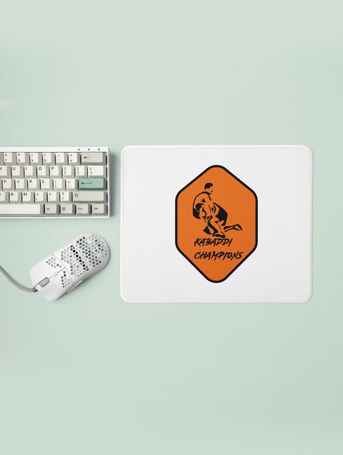 kabaddi champions - designable printed mousepads(20cm x 18cm) - 19919221 - Very Small Image - 1