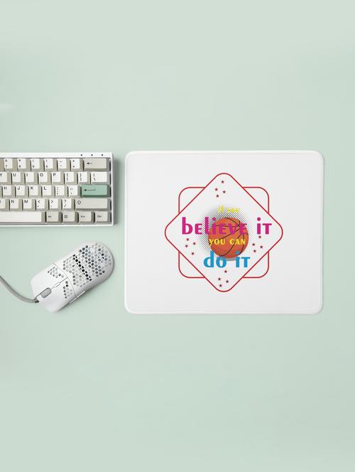 if you believe it ,you can do it - designable printed mousepads(20cm x 18cm) - 19919239 - Very Small Image - 1
