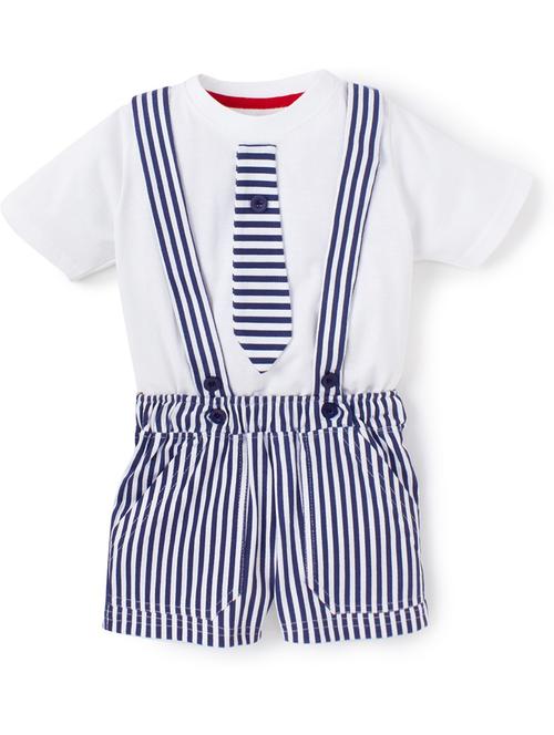 multi colored dungaree set - 19919384 - Very Small Image - 1