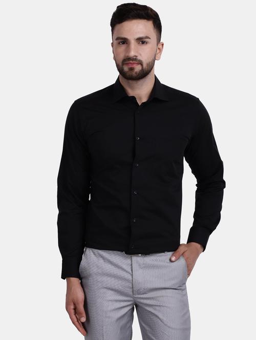 mens solids formal shirt - 19919568 - Very Small Image - 1