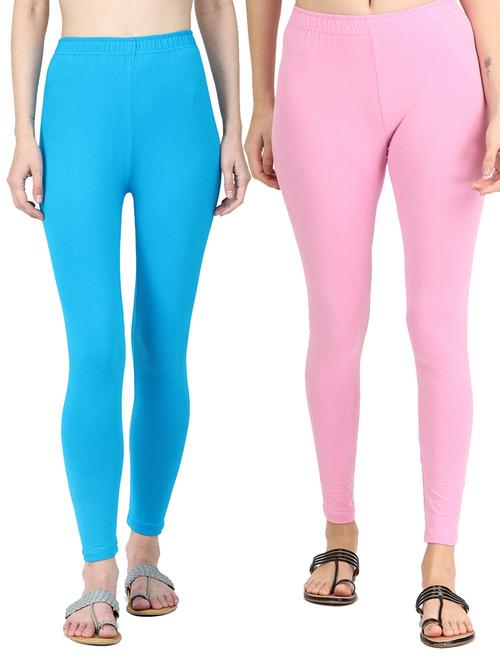 pack of 2 solid leggings - 19919710 - Very Small Image - 1
