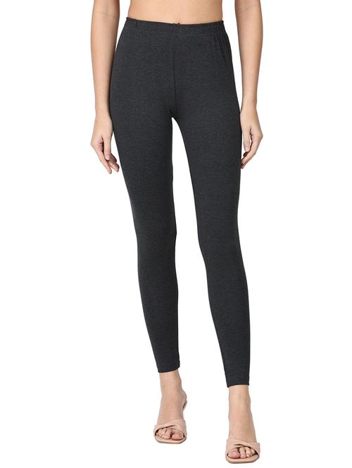 black cotton lycra leggings - 19919753 - Very Small Image - 1