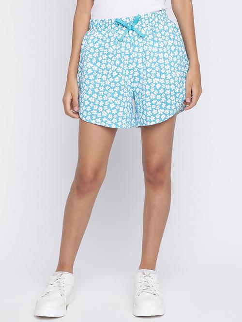 lil tomatoes girls cotton looper shorts - 19925001 - Very Small Image - 1