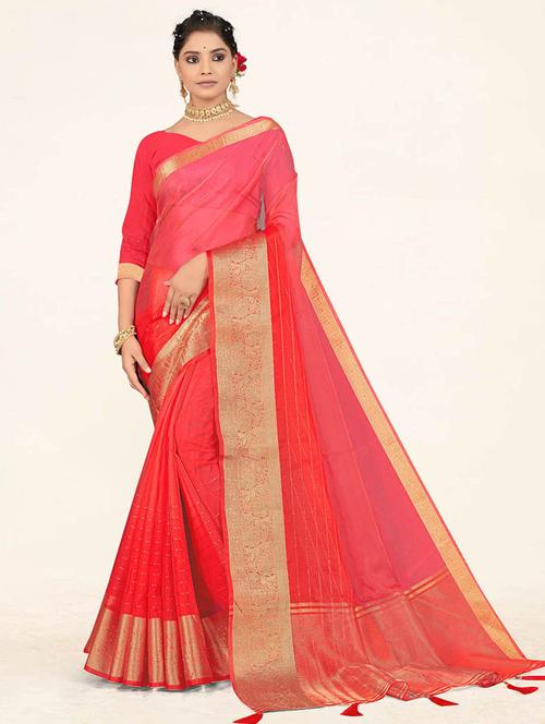 self design woven saree - 19925323 - Very Small Image - 1