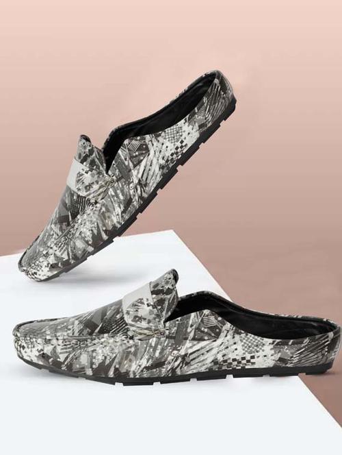 printed slip-on mules - 19925764 - Very Small Image - 1