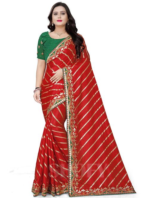 self design saree with blouse - 19937564 - Very Small Image - 1
