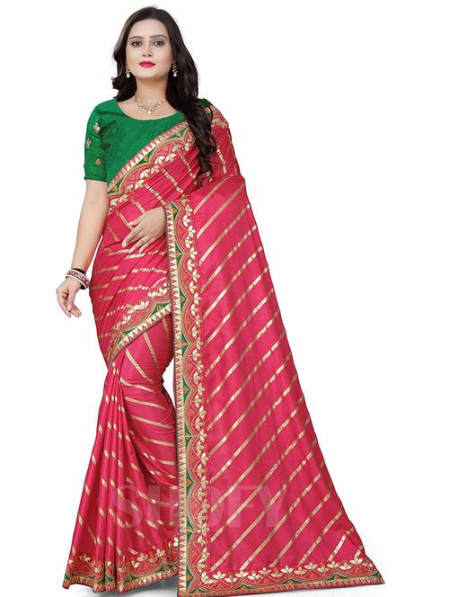 self design saree with blouse - 19937567 - Very Small Image - 1