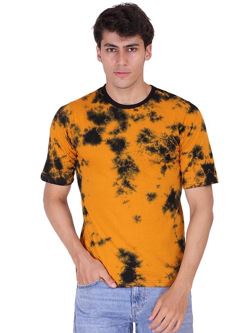 round neck tie & dye regular t-shirt - 19938438 - Very Small Image - 1