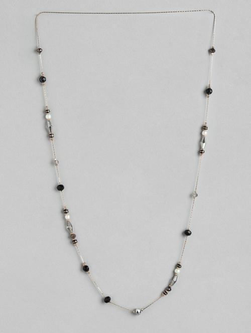 gold metal chain necklace - 19938929 - Very Small Image - 1