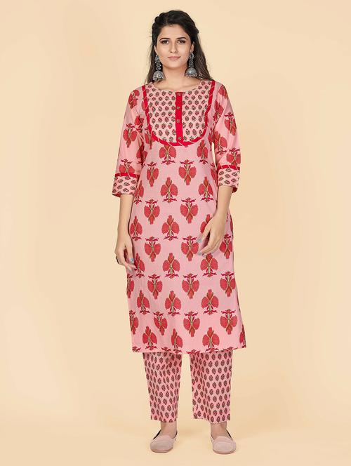 printed kurta pant set - 19942927 - Very Small Image - 1
