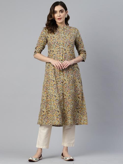 women's a-line kurta - 19943116 - Very Small Image - 1