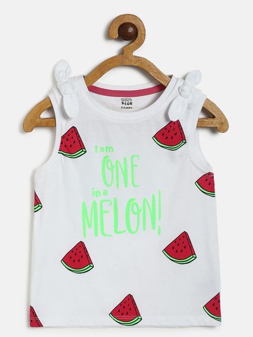 girls round neck top - 19945750 - Very Small Image - 1