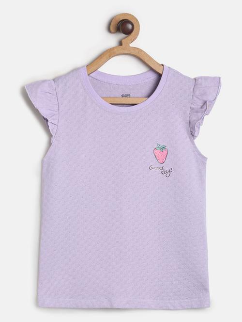 girls printed cotton top - 19945763 - Very Small Image - 1